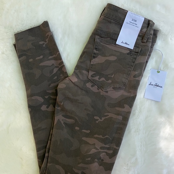 New Sam Edelman The Kitten Skinny camo Jeans - Picture 4 of 10
